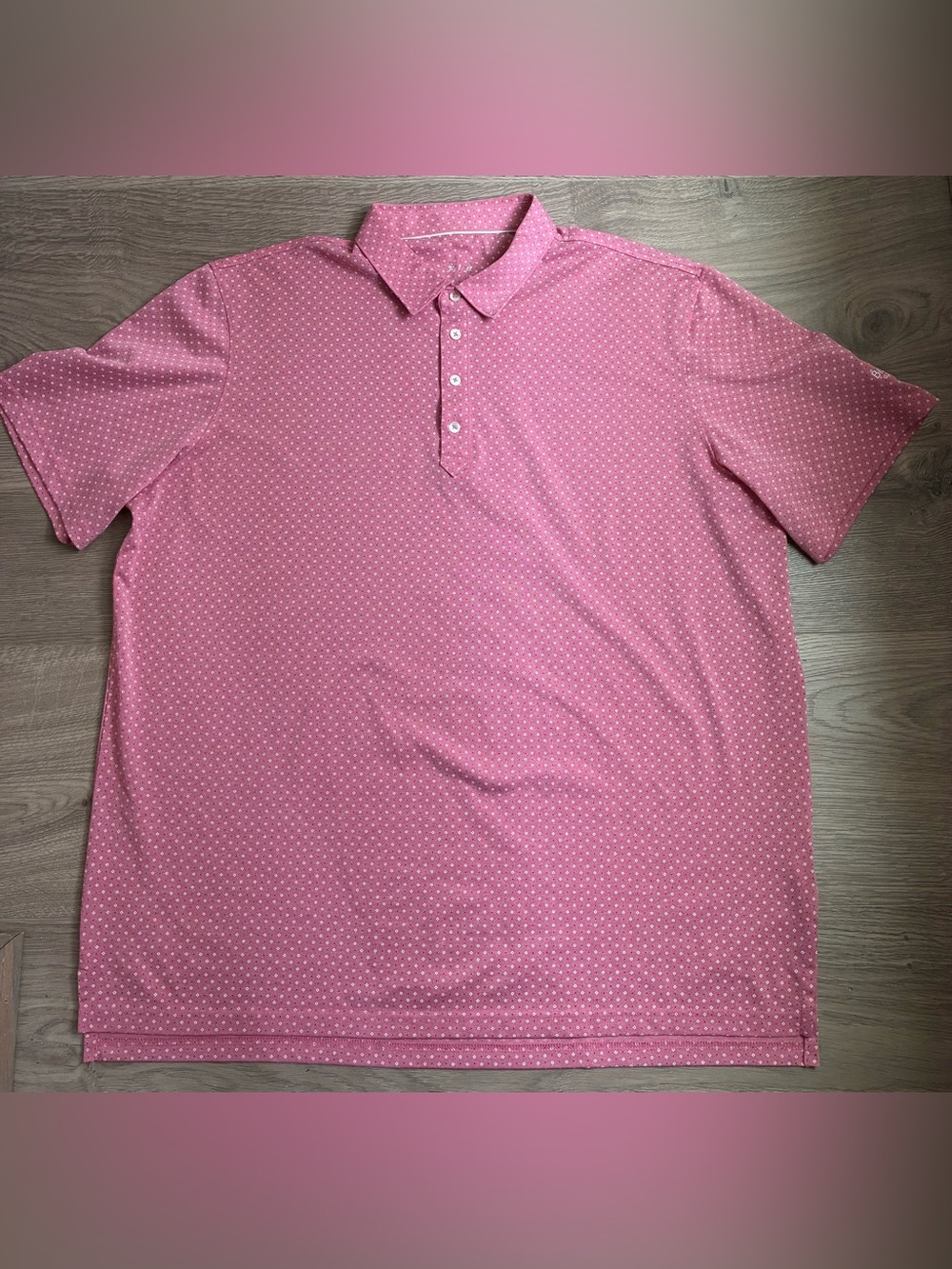 Johnnie-O Arizona Biltmore Golf Club Polo Pink Men’s Size XXL